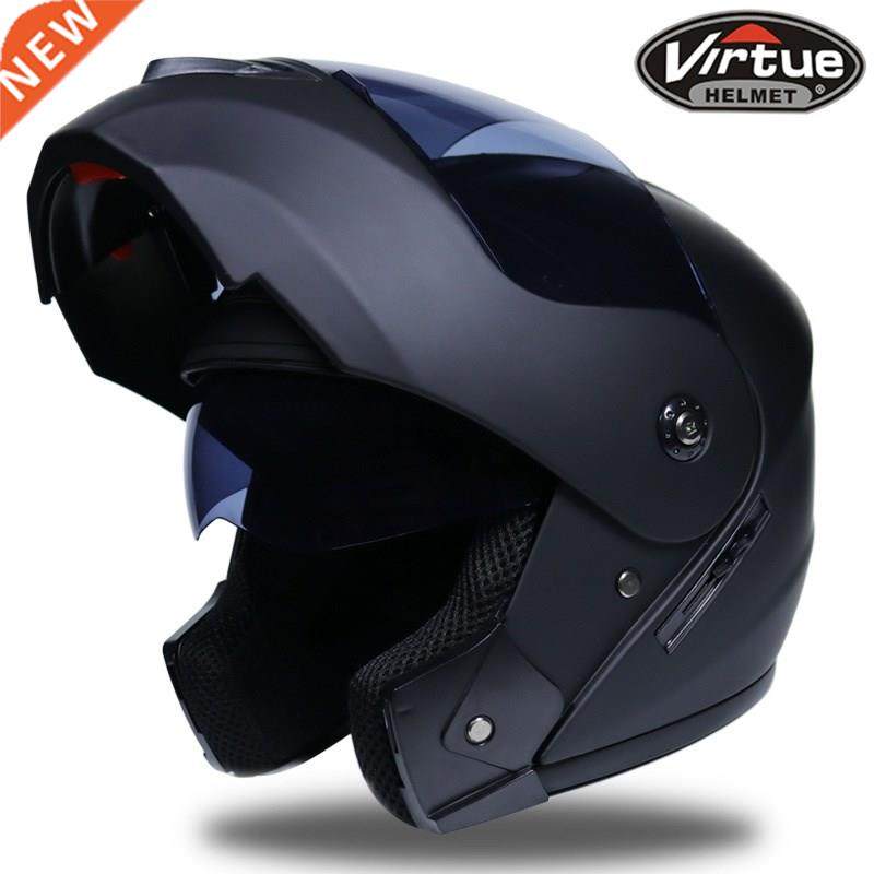 Double Visor Motorcycle Helmet Electric Car Security Helme
