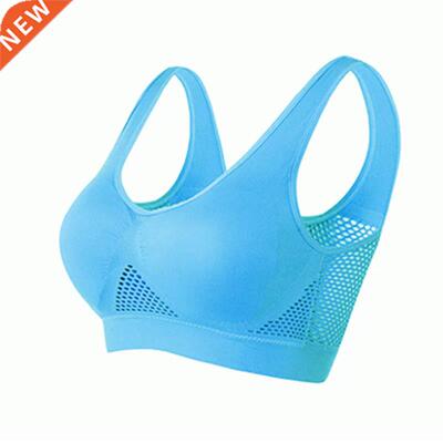 Plus size 6XL Women Yoga Sport Bra Breathable Fitness Runnin