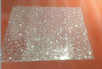 Plastic floormat PVC transparent door Entry mat Wood Floor P