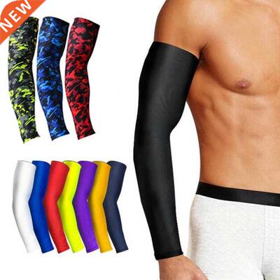 Breathable Quick Dry UV Protection Running Arm Sleeves Baske