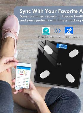 Bathroom Scales Bluetooth Floor Body Scale Smart Electronic