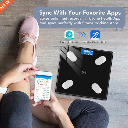 Bathroom Scales Bluetooth Floor Body Scale Smart Electronic