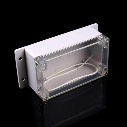 158x90x65mm transparent cover box ABS wall-mounted project b