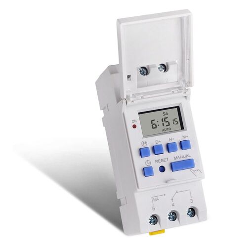 Electronic Weekly 7 Days Programmable Digital Industrial Tim