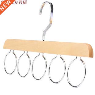 Multifonctionnel en bois écharpe placard organisateur