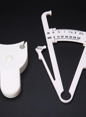 2PCS Body Fat Caliper Mass Monitors Measuring Tape Tester F