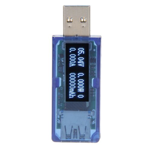 Worldwide 4 Bit USB Detector Boltmeter Ammeter Power Charger