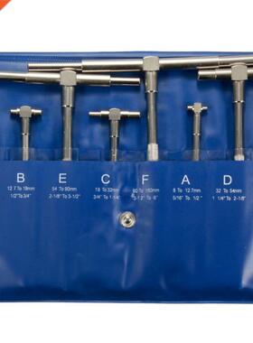 6Pcs Set Telescopic Gauge Set minimeter Measurement Bore Eng