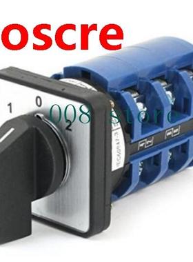 LW26-63/3 660V 20A 1-0-2 3 Position Panel Mounting Select Ro