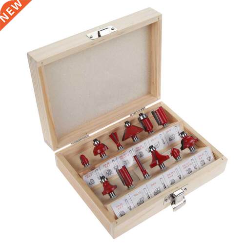 12pcs Router Bit Set 1/4