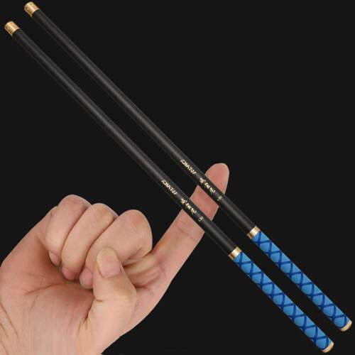 Pure Carbon Fiber Fishing Rod Telescopic Super light Hard Po