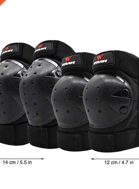 EVA Sports Elbow Knee Shin Armor Geer Guard Pads Protector f