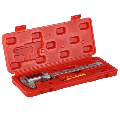Digital Disply LCD Vernier Stainless Steel Caliper Gauge 150