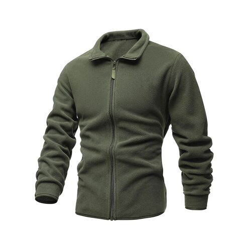 Men's Jacket Slim Double-Faced Fleece Tactical Sweater C