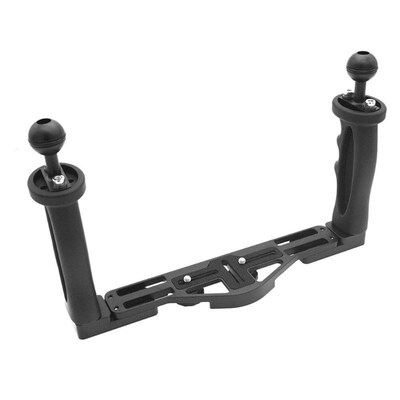 Dual Stabilizer Diving Underwater Housings Tray Grip with Do