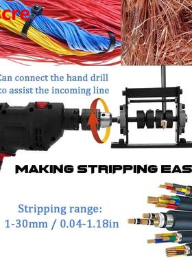 Manual Wire Stripping Machine Scrap Cable Peeling Machines T