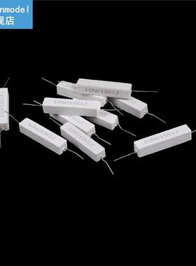 Top quality 10 pcs 10W 10 ohm 10R Resistance Ceramic Cemen