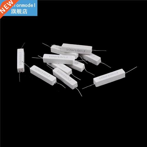 Top quality 10 pcs 10W 10 ohm 10R Resistance Ceramic Cemen