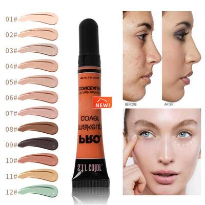 12 Colors Perfect Cover Face Concealer Cream Pro Contour