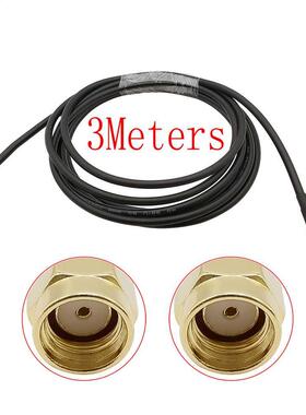 1Piece 3 Meters Low-loss 0-3Ghz 50 Ohm RG58 Coaxial Cable RP