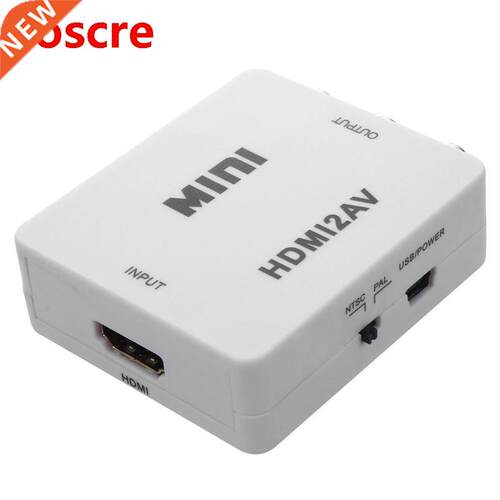 Mini HD Video HDMI AV CVBS NTSC/ PAL signal TV converter, VH