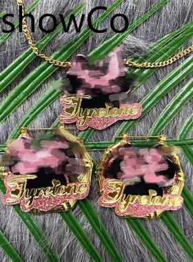 Baby Girls Handme Custom Acrylic Carton Set Customized Ba