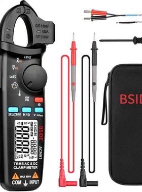 DC AC Clamp Meter BSDE ACM91 T-RMS Dgtal Ammeter multmet