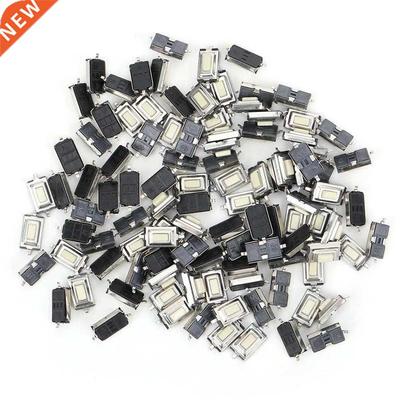 100PCs Momentary Tactile Button Switch High Sensitivity Quic