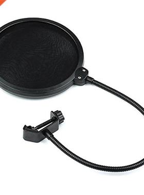 Studio Microphone Double Layer Mic Wind Screen Pop Filter Sw