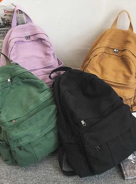 Vintage Casual Backpack Women Travel Bag 2021 Fashion High C