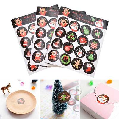 96pcs/6 Sheet DIY Cake/Gift Labels Stickers Kitchen Sweets P