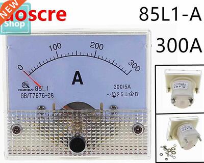 1PCS 85L1 300A AC Panel eter Analog Panel Aeter Dial Curr
