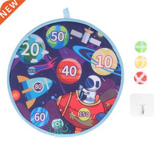 1 Set Children Sticky Ball Toys Cartoon Dart Board Throwing