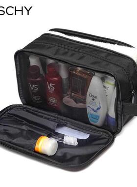 VASCHY Waterproof Toiletry Bag Men Women Travel Hanging Org