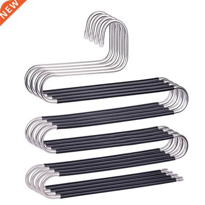 Five S- Layers Trouser Hanger Hangers Space-Saving Clothes