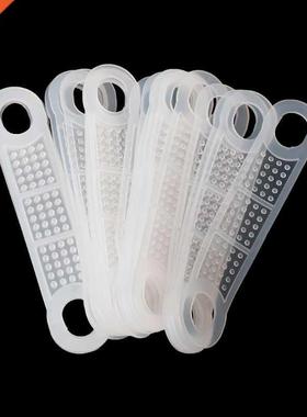 20Pcs Slcone Clothes Hangers Shoulder Pad Ant Slp Strp