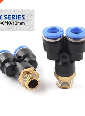 Pneumatic Air Quick Connector Fitting PX 4mm 6mm 8mm 12mm Th