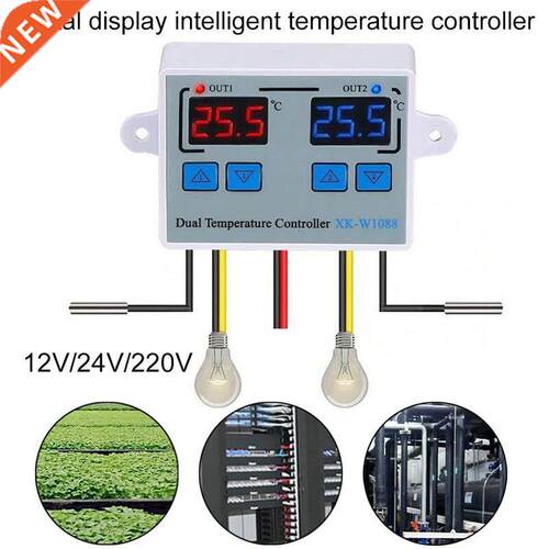 Digital Temperature Controller Humidistat Thermostat Control