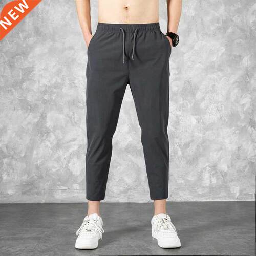 Koren Ice Silk Men'S Summer Thin Fshion Brnd Loose nd Ve