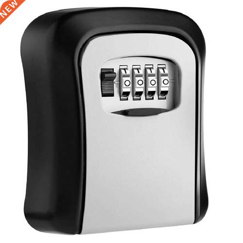 Key Lock Box Wall Mounted alloy Key Safe Box Weatherproof 4