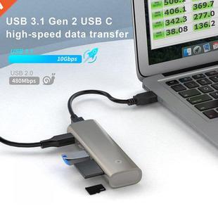 Multi Adapter 3.1 Hub USB Gen2 Splitter HC463 10Gbps