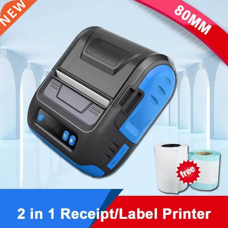 2021 Hot Product 1.5m Drop 80mm Mini Receipt Printer Mobile