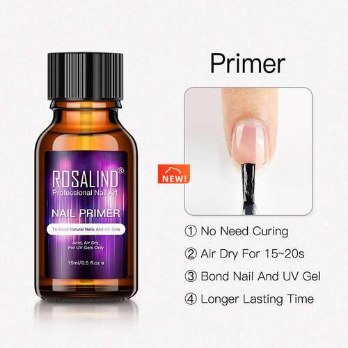 Nail Primer And Nail Prep Dehydrator Set 15ML No Need of UV