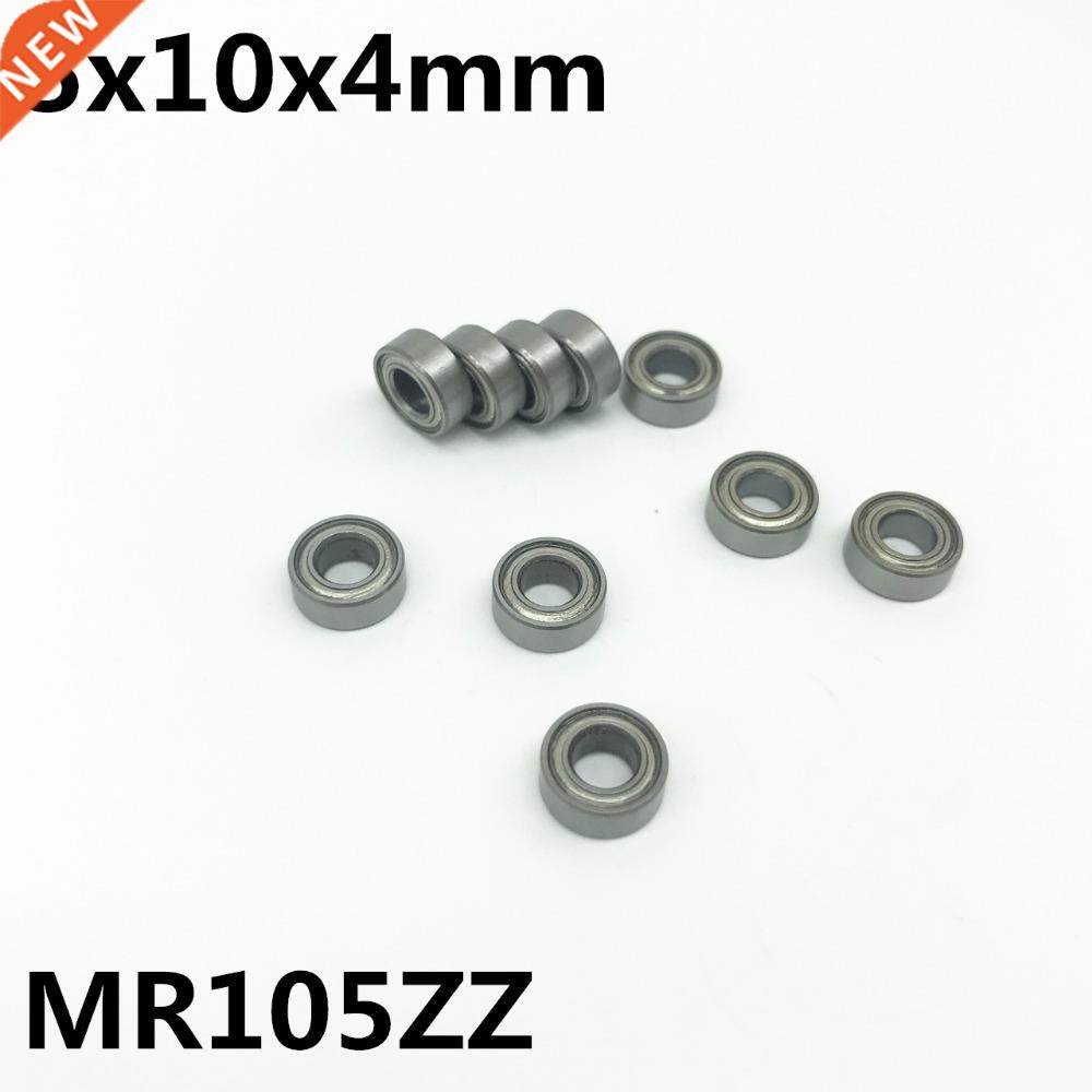 10Pcs MR105ZZ 5x10x4 mm Deep Groove Ball Bearing Miniature B