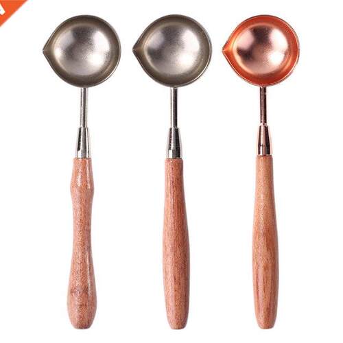 Wax Sealing Melting Spoon DIY Mental Handmade Scrapbooking P