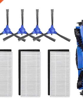 Sweeper Accessories Set Side Brush Filter Main Brush for Euf