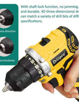 16.8V Electric Screwdriver Mini Wireless Driver Drill With