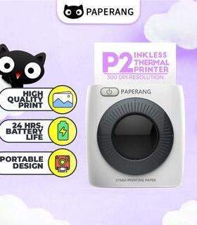 Paperang P2 Wireless Portable Printer Mini Thermal Paper Pho