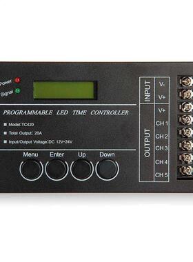 20A Programmable Controller Tmer DC12-24V LED RGB / Sngle-