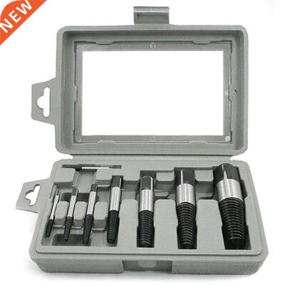 Broken Head Screw Extractor 8 Piece Set Bolt Extractor Broke